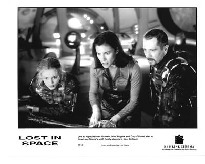 Lost in Space Control Panel OG Movie Press Photo 1998 Sci-Fi Tense Spaceship