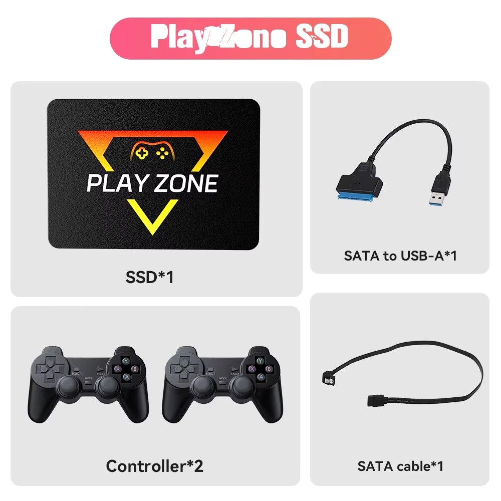 ミュージック PLAYZONE BOX 1986-2008 35th Anniversary Amazon.com: Game Console HDD with 3 Game Systems, Video Game
