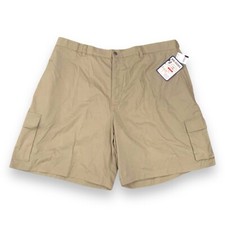 NEW Big Dogs Khaki Beige 4503-5566 207 Cotton Blend Shorts Men s Size Big 3X
