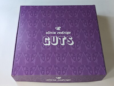 Olivia Rodrigo GUTS Promo Box Set - LRG Hoodie | eBay