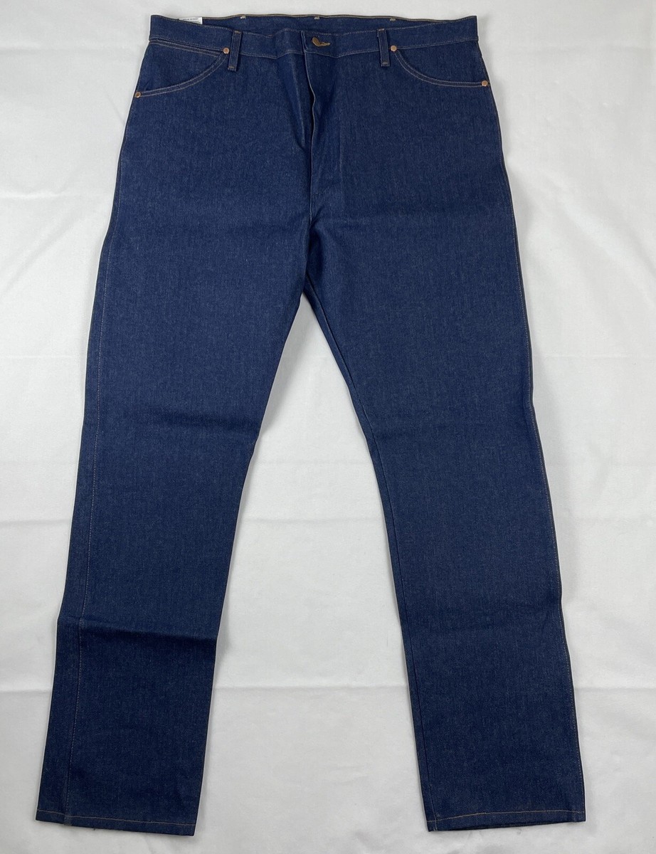 Wrangler Jeans Men's Sz. 42 x 36 Blue Cowboy Cut 13MWZ
