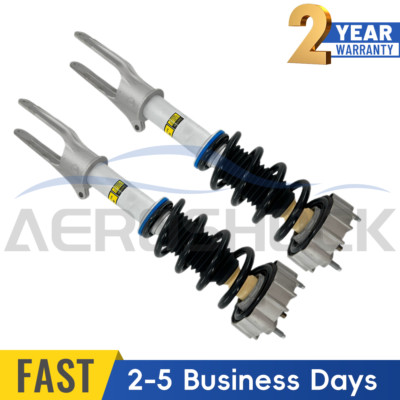 Front LH+RH Spring Shock Strut Assys w/ PASM Fit Porsche Panamera 970 2010-16