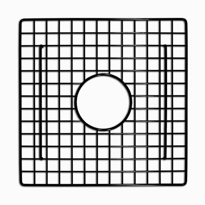 Native Trails GR934-MB 12'' Square Bottom Grid Matte Black