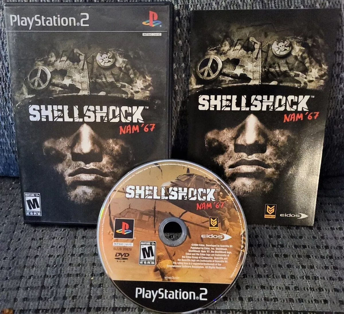 ShellShock - Nam '67 [SLUS 20828] (Sony Playstation 2) - Box Scans