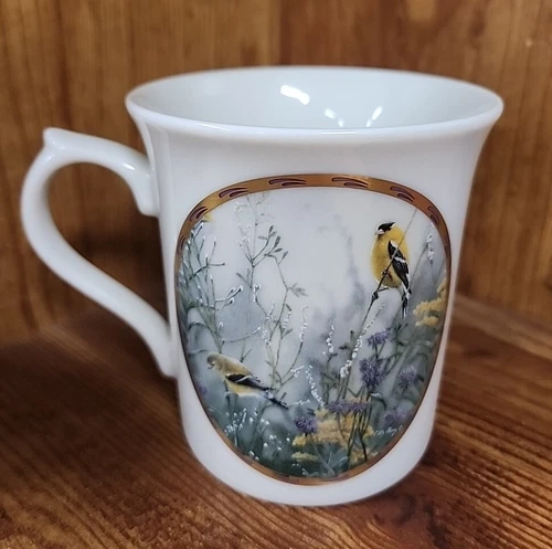 VINTAGE 1994 LENOX LIMITED EDITION NATURE'S COLLAGE MUG "Golden Splendor" M5