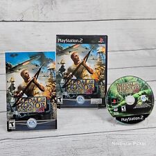 Medal of Honor: Rising Sun (PS2, Playstation 2, 2003) Complete | CIB | Tested