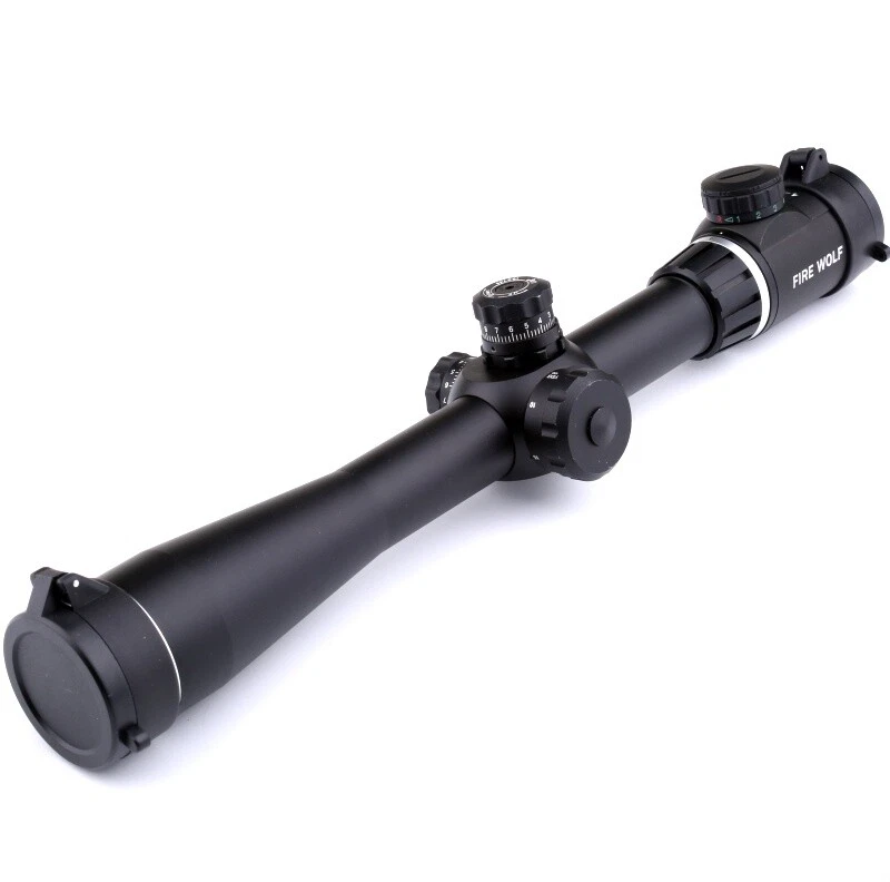 4-14X40SF Riflescope Side Parallax Illuminated Optics Scope w/Ring Mounts - Image 2 of 4