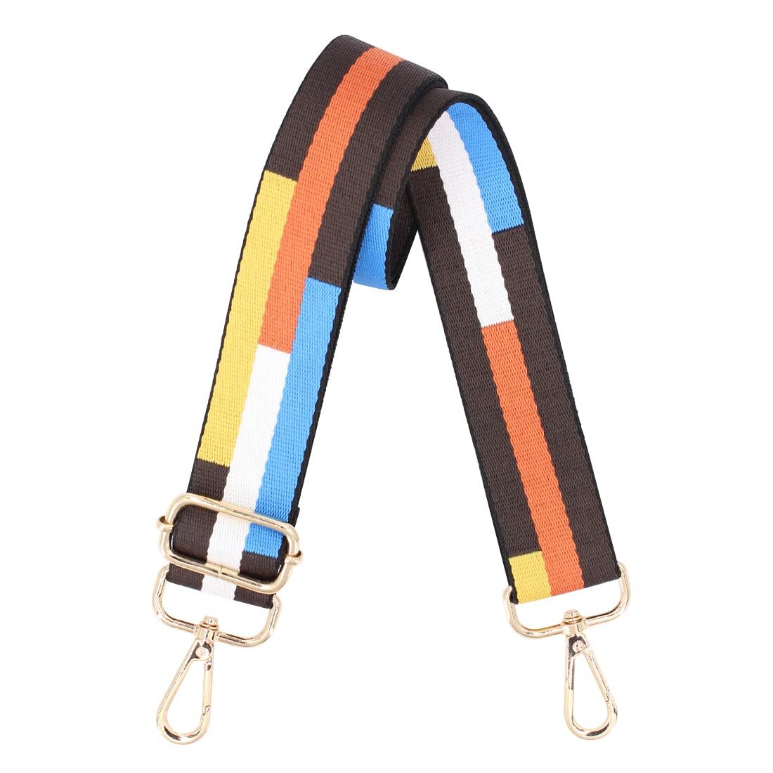 Adjustable Handbag Strap Wide Colorful Crossbody Replacement Shoulder Strap