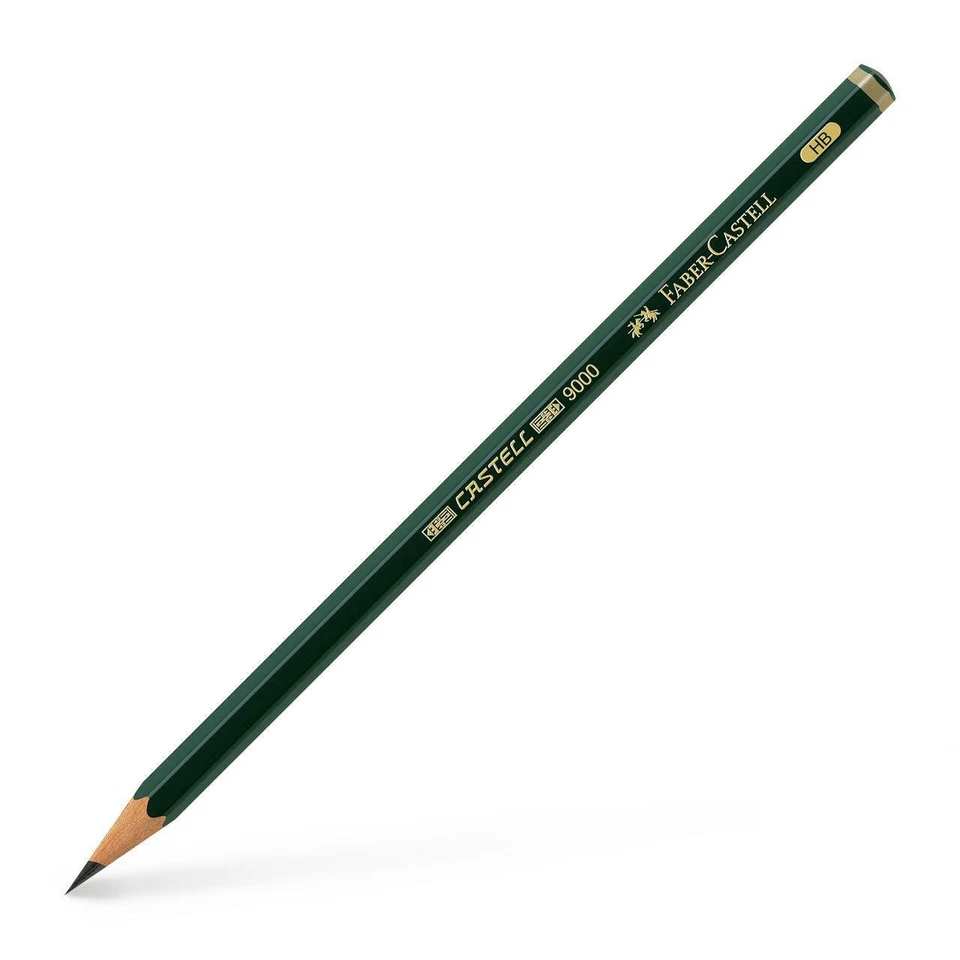 Faber-Castell 9000 Kunst-Set Bleistift 12 Dose Set - Bild 3 von 3