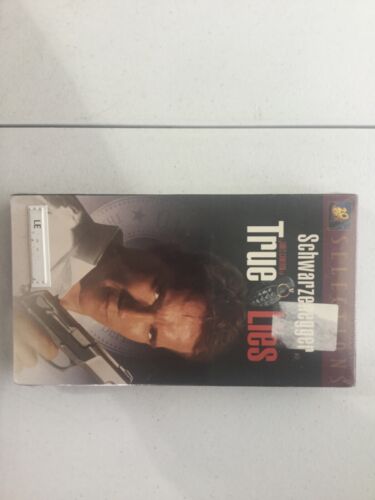 True Lies VHS 20th Fox Selections Sealed Watermarked Jamie Lee Curtis Arnold
