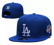 LOS ANGELES LA DODGERS MLB Casual Adjustable Snapback Hat Trucker Flat Brim Cap