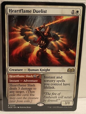Heartflame Duelist 228 Wilds of Eldraine (WOE)  MTG engl.