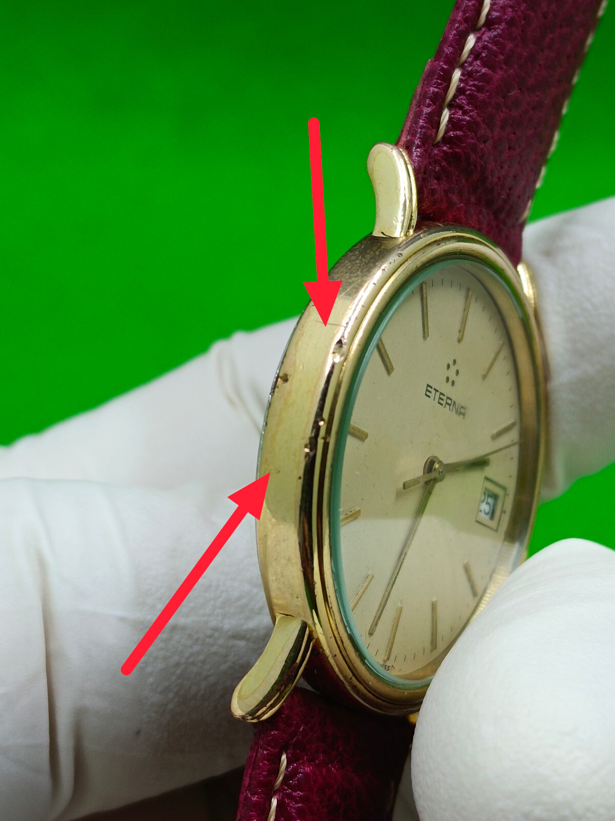 vintage eterna watch Date Indicator Quartz - image 5