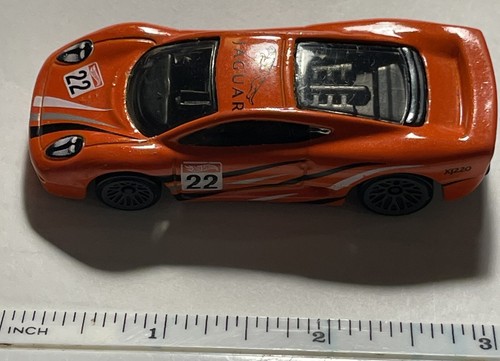 Hot Wheels Jaguar XJ220 Orange Razor Wheels 1992 Malaysia - Picture 3 of 5
