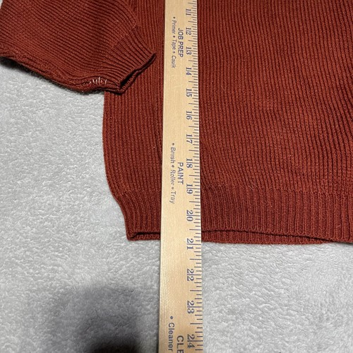Vintage JC Penny Ski Sweater Youth Large Winter 1960s Long Sleeve Knit - Picture 3 of 9