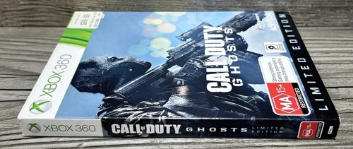 Xbox 360 Call of Duty Ghosts Juego COD Estuche Deslizante Edición Limitada Cubierta de Acero - Imagen 4 de 8