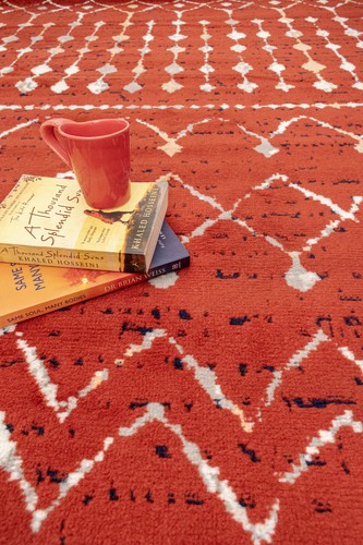 Distressed Moroccan Style - 2'x4', Transitional Design Area Rug - 505 - Picture 74 of 84
