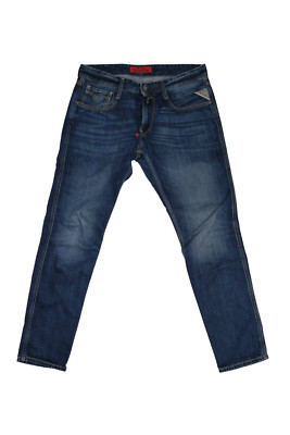 Replay Anbass Herren Jeans - M914 Top Denim - blau W33 / L32