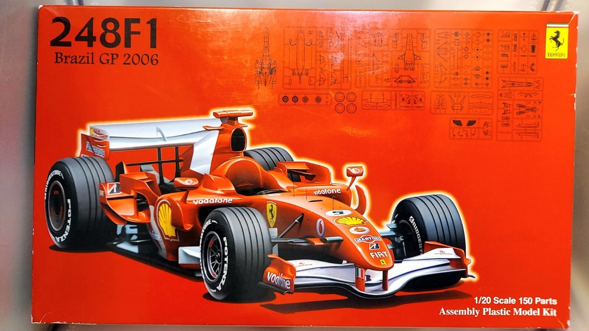 Ferrari 248F1 1/20スケール模型キット日本GP・ブラジルGP ⑤ Ferrari 248F1 1/20スケール模型キット日本GP・ブラジルGP ⑤