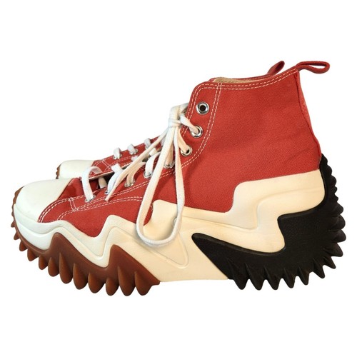 Sneaker alta plateau Converse Run Star Motion CX A01174C mantra arancione 9 W - Foto 3 di 13
