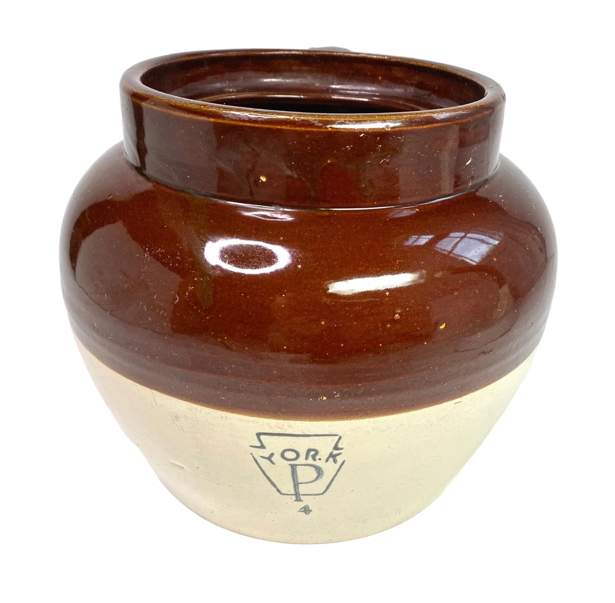 陶瓷褐色原始收藏品罐和罐子1920-1949 时间段生产| eBay