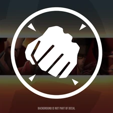 Team Fortress 2 Heavy Vinyl Decal Sticker