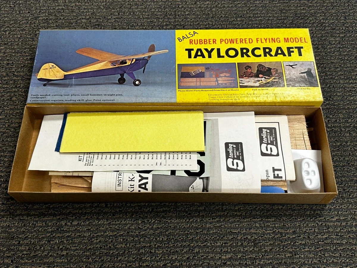Sterling balsa model sales airplane kits