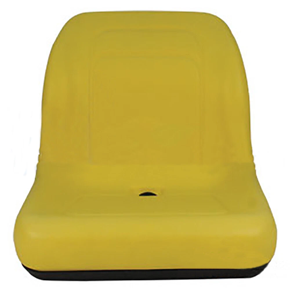 Yellow Vinyl HIGH BACK SEAT Fits John Deere AM107759 AM108058 