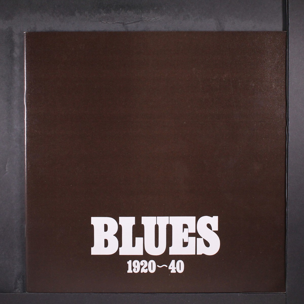 BLUES 1920-40 RCA 3枚組レコード Blues 1920-40 = RCA ブルースの古典 – Box Set 3 x Vinyl, 1971