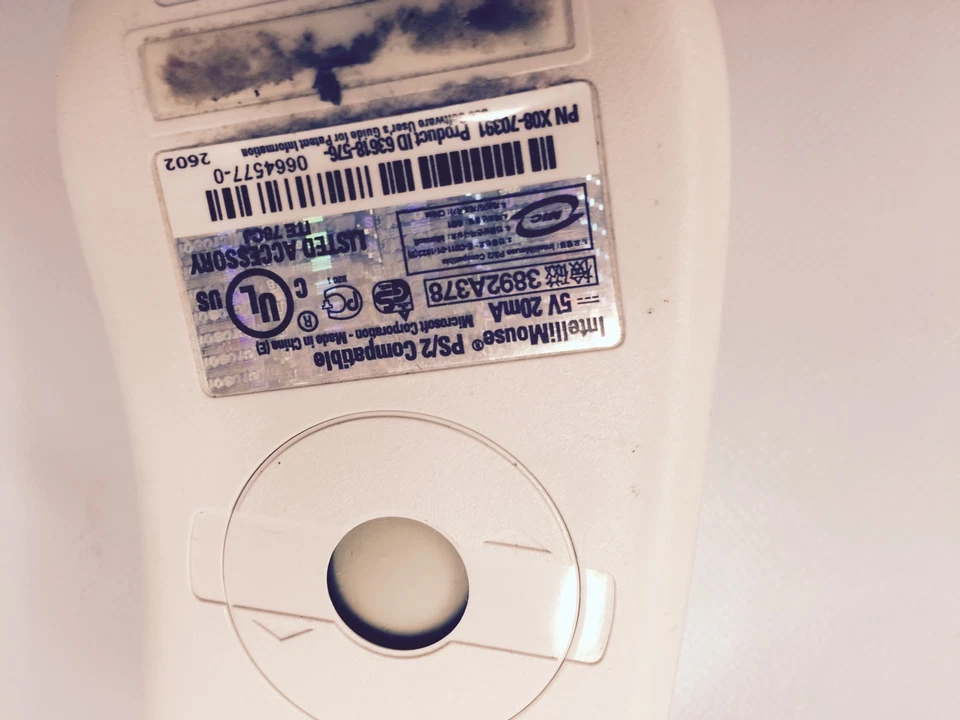 Microsoft X08-70391 Intellimouse Ps/2 Kompatibel Trackball 2-Button Scrollrad - Bild 4 von 4