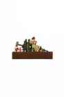Shoeless Joe Christmas Dog Chaos Wooden and Metal Mantelpiece Decoration