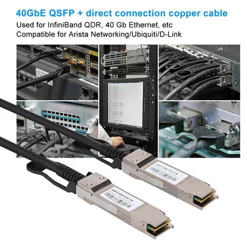 QSFp Copper Cable Compatible H3C Internet Cafe Photoelectric 17 Meters Data DOB