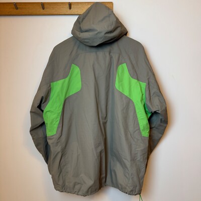 Vintage Nike ACG Jacket Outer Layer 3 L Jacket Storable Hood Gray