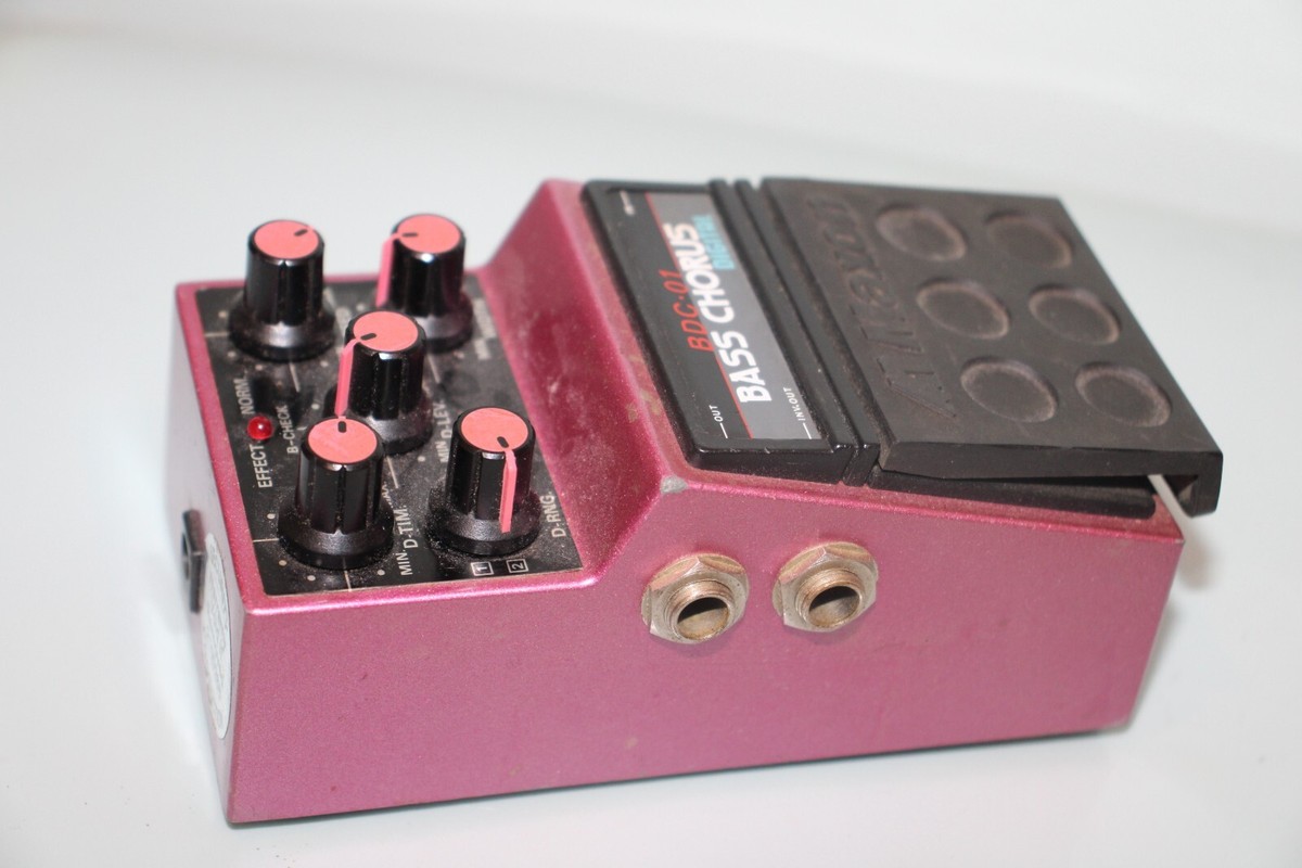VINTAGE MAXON BDC-01 Digital Chorus Guitar Effect Pedal MADE