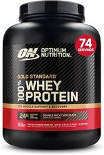 Optimum Nutrition Gold Whey Protein - Double Rich Chocolate 5lb *EXP 04/2027* 13.00 per gallon