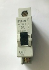 Eaton M9 Type C 10A - single pole circuit breaker (tested)