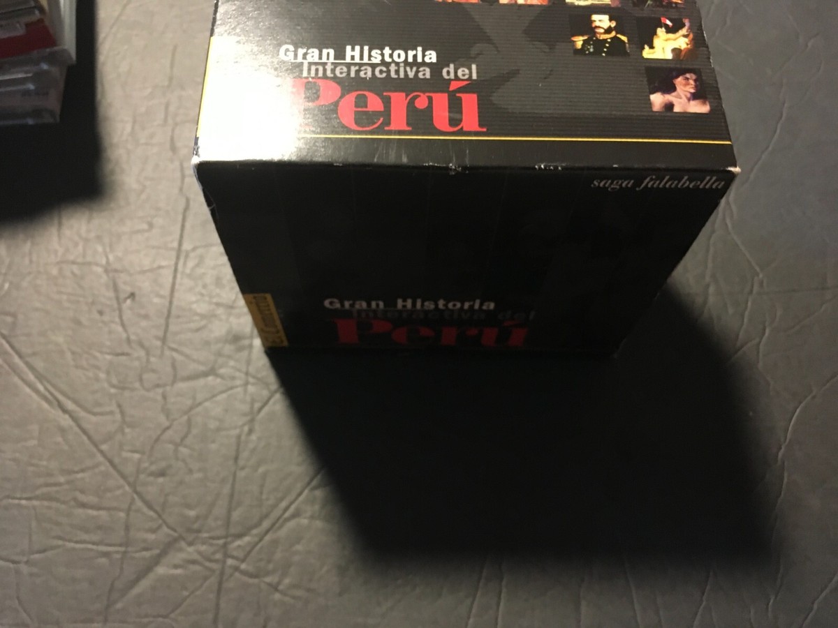 Gran Historia Interactiva Del Peru Saga Falabella Disc Box Set