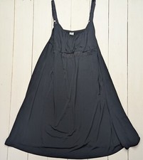 Merona Solid Black Maxi Dress, Women's 20W/22W, Adjustable Straps, Sleeveless