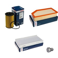 BOSCH Inspektionspaket mit Verschlussschraube für Peugeot 407 SW 6E_