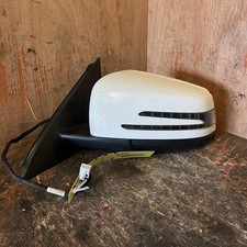 Mercedes GLA Wing Mirror Manual Fold Passenger Left N/S X156 2017-2020 White