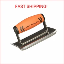 Kraft Tool CF141PF 1/4-Inch Radius Curved End Edger with ProForm Handle, 6 x 3-I