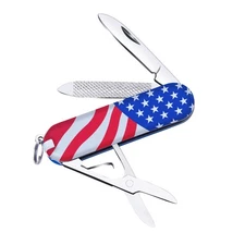 Swiss Eagle 5-in-1 Mini Pocket Knife – Premium Multi Tool Pocket Knife with K...