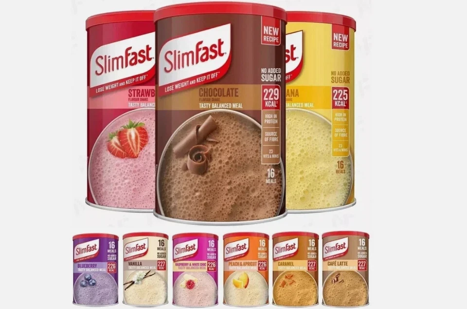 SLIMFAST SHAKE POWDER 16 SERVINGS for Balanced Diet Plan All flavours - Image 3 of 3