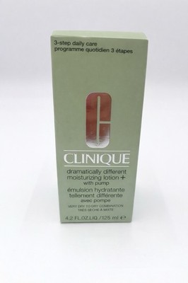 Clinique Dramatically Different Moisturizing Lotion+ 4.2 oz Pump Skin Type 1/2