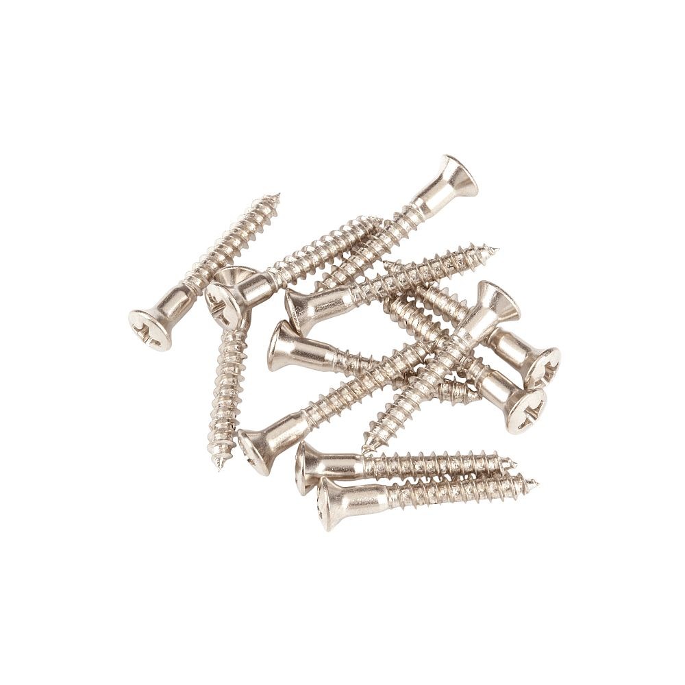 Fender Pure Vintage Telecaster Bridge & Strap Button Mounting Screws Pack of 12…