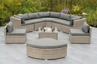 Mx GartenmöBel Rivello Set Multilounge Loungegruppe Sitzecke LoungemöBel Tisch
