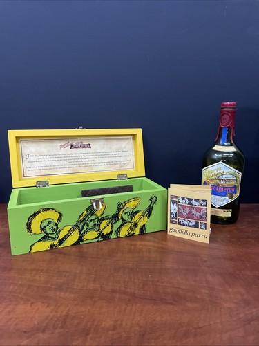 Emiliano Gironella Parra Collector Box 2001 Jose Cuervo Reserva EMPTY BOTTLE