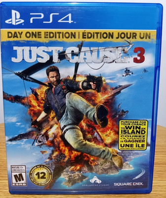 Just Cause 3 (PlayStation 4 PS4, 2015) Day One Edition