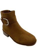 Steve Madden Kid's Girl Buckled Boots Cognac