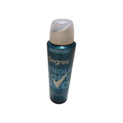 Degree Men Whole Body Deodorant Spray for Men, Ocean Rush Scent, Aluminum...